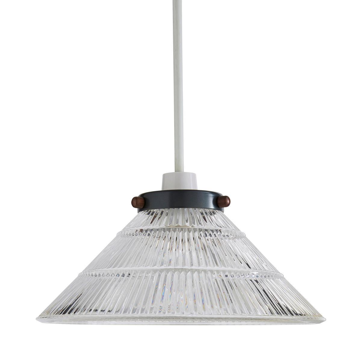 Logan Glass Easy Fit Pendant Clear – image 4