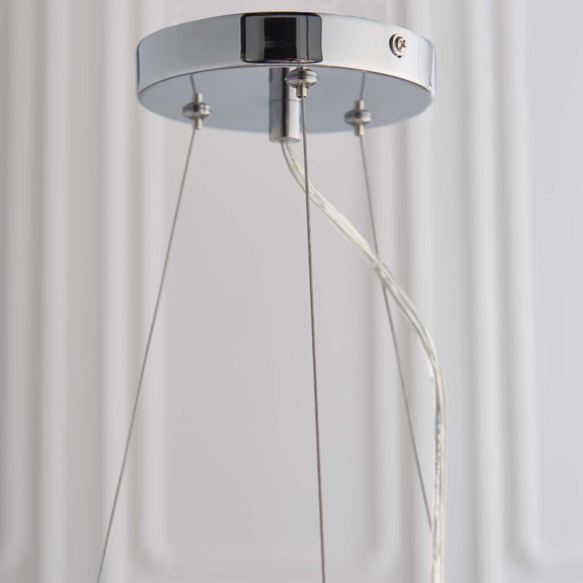 Vogue Lucerne 6 Light Ceiling Fitting Silver – image 5