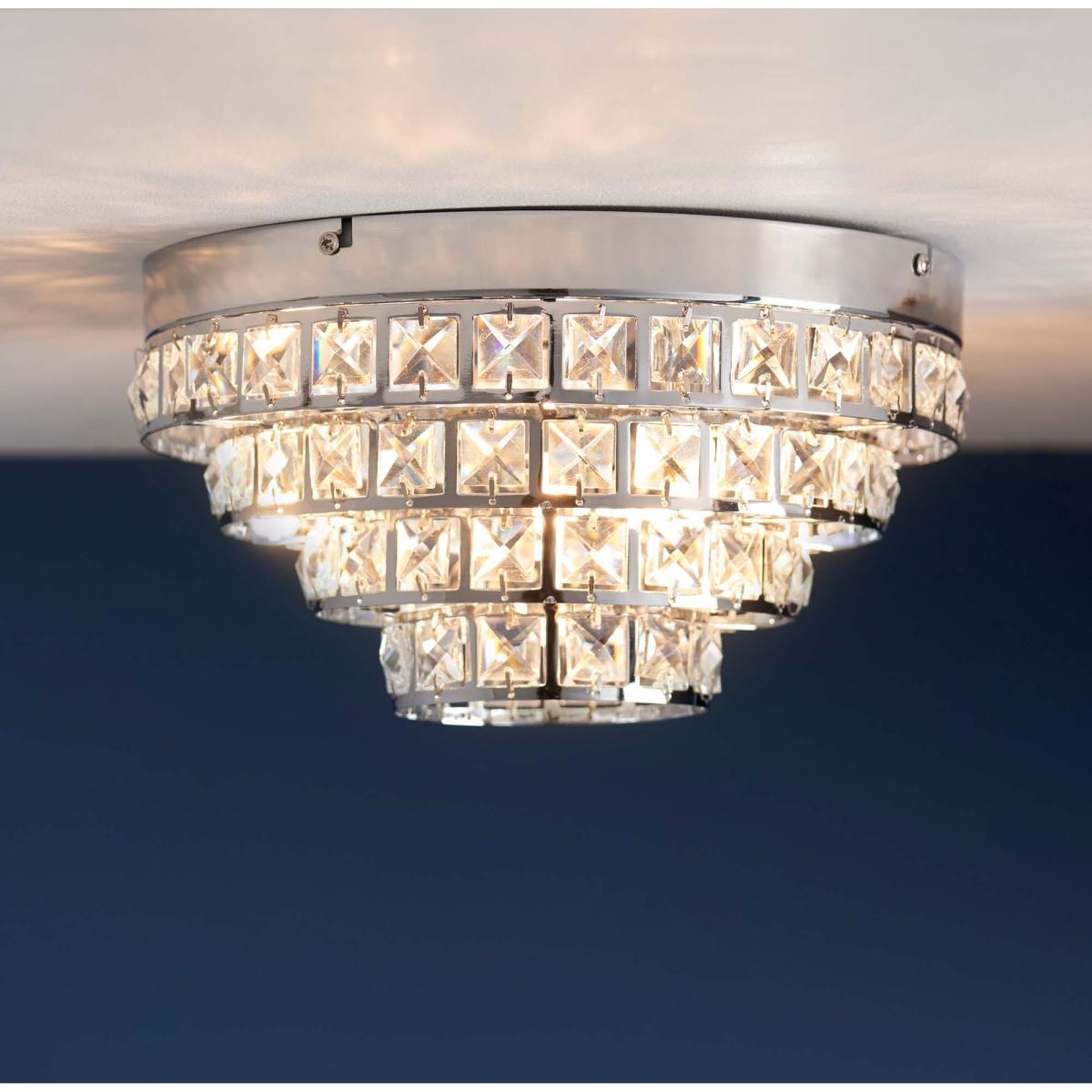 Return - Vogue Motown 4 Light Jewel Flush Ceiling Light – image 3