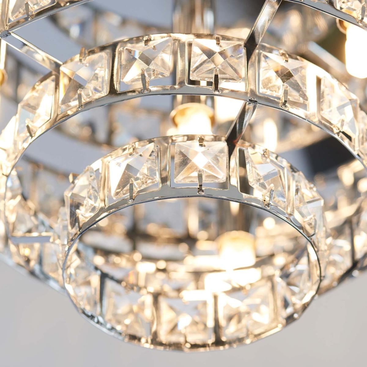 Return - Vogue Motown 4 Light Jewel Flush Ceiling Light – image 6