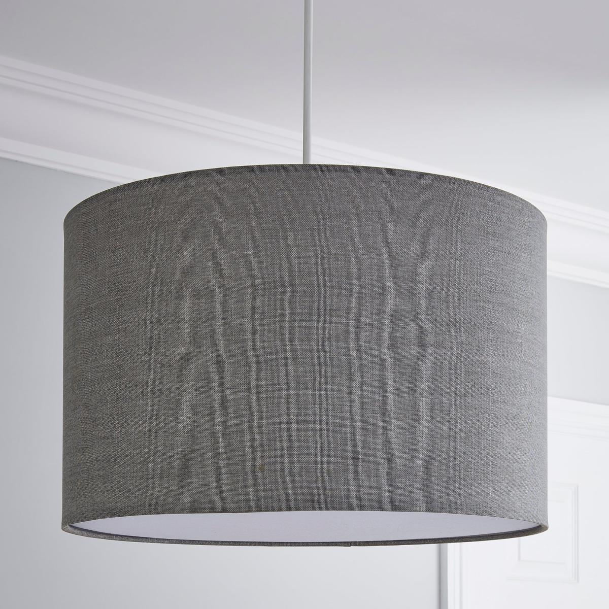 Sara 45cm Drum Diffuser Shade Grey – image 3