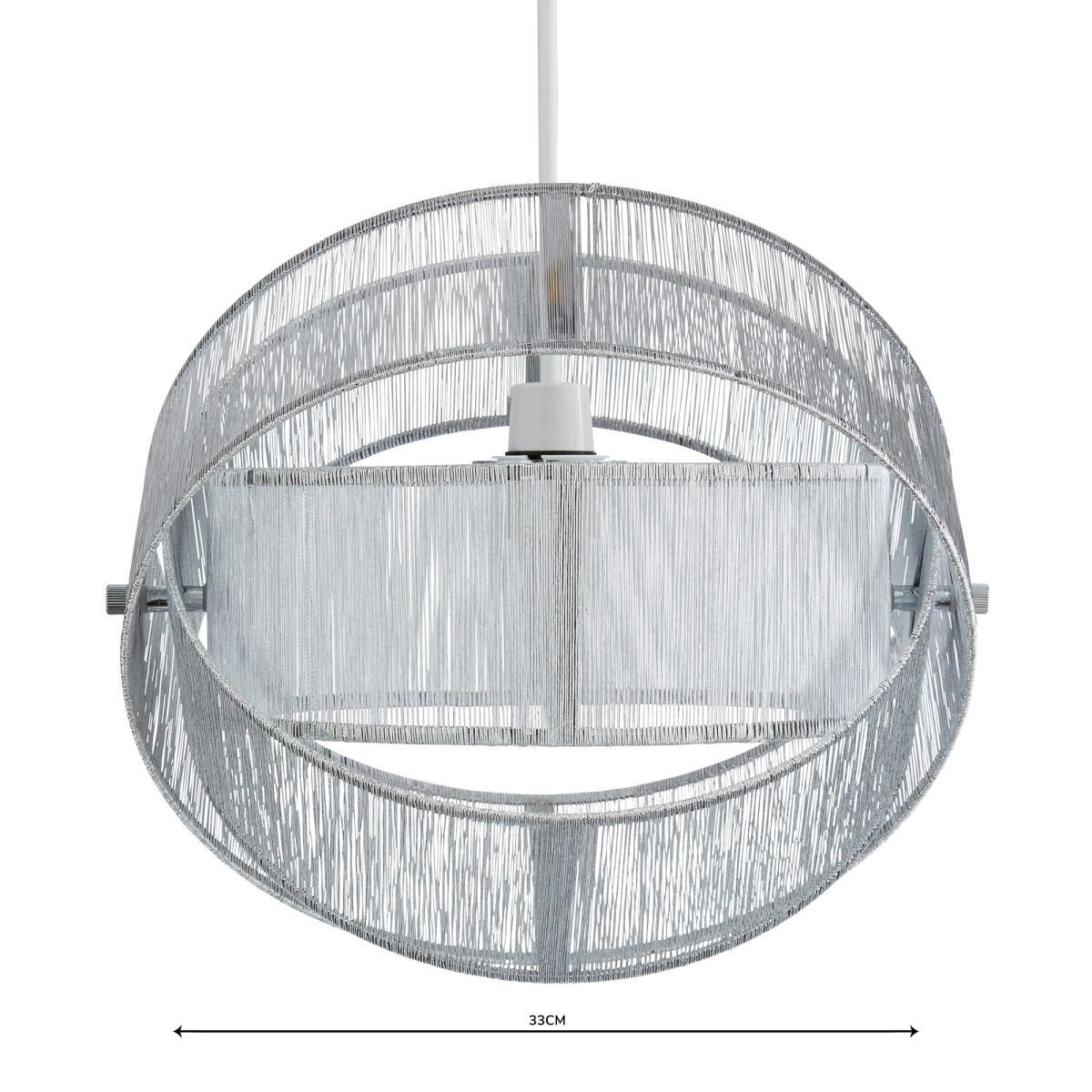 Jolana String Silver Easy Fit Pendant Silver – image 5