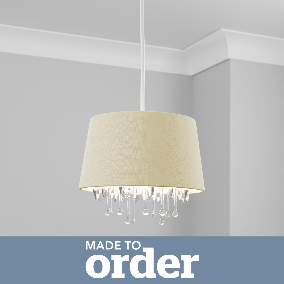 Made to Order Beaded Shade Brown – image 1