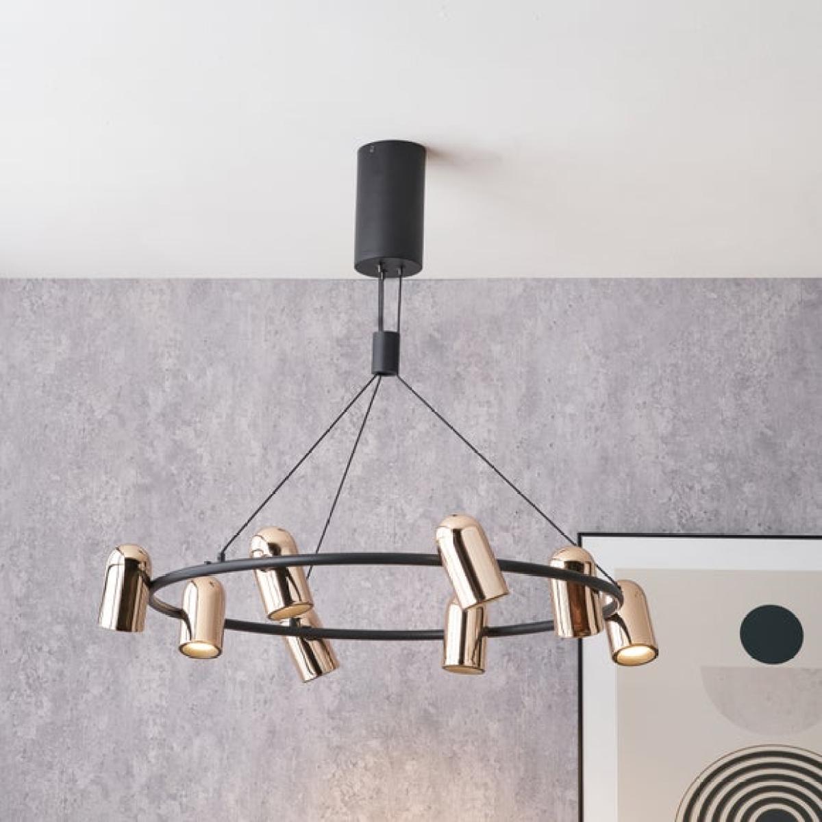 Pacific Lifestyle Xena 8 Light Adjustable LED Pendant Light – image 1