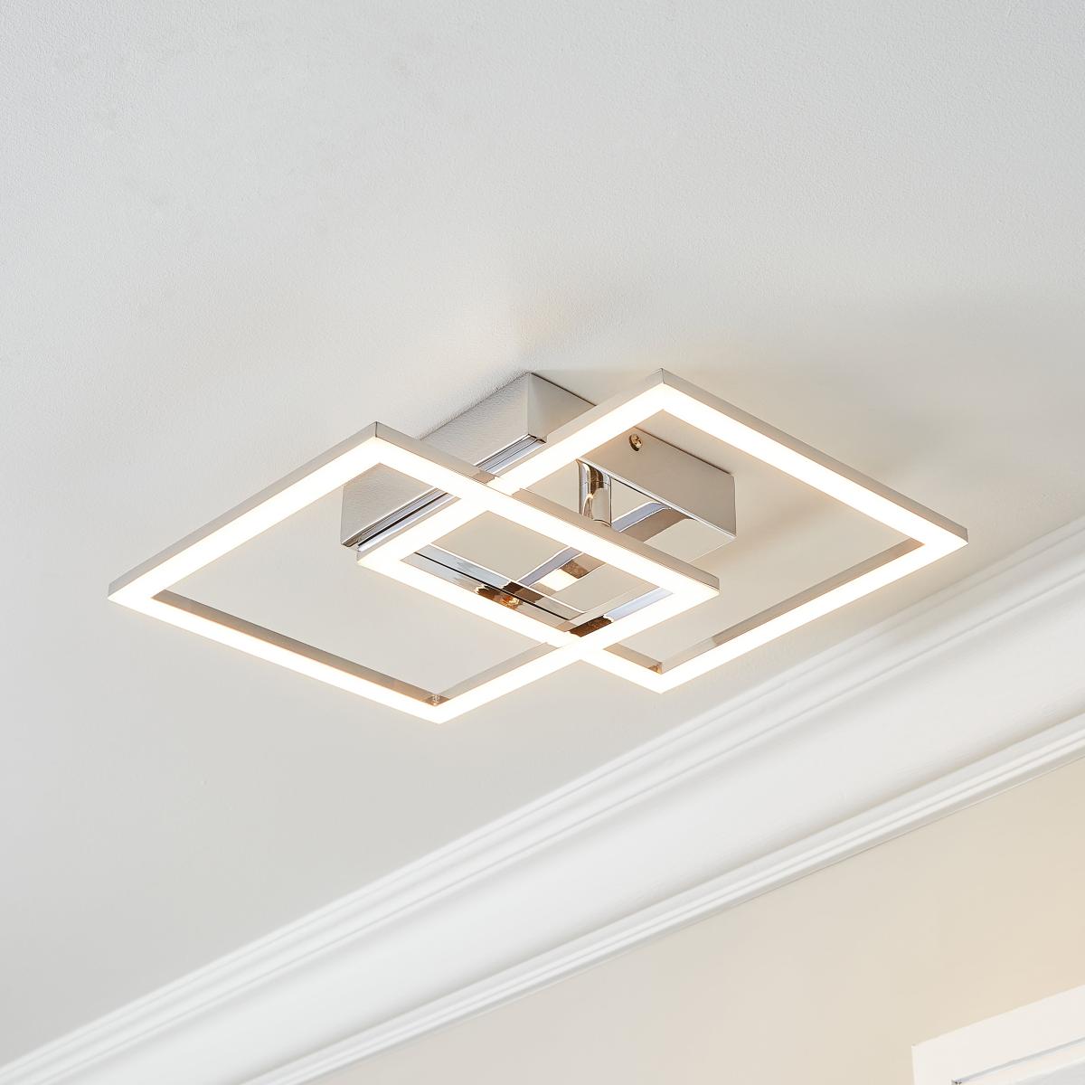 Bode LED Diamond Flush Ceiling and Wall Light Clear – image 3