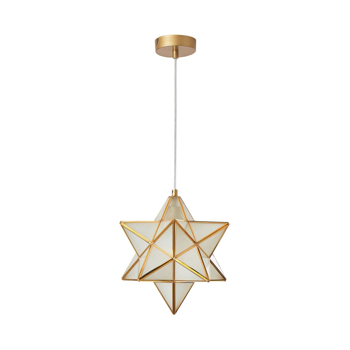 Virgo Star 26cm Ceiling Fitting Gold – image 5