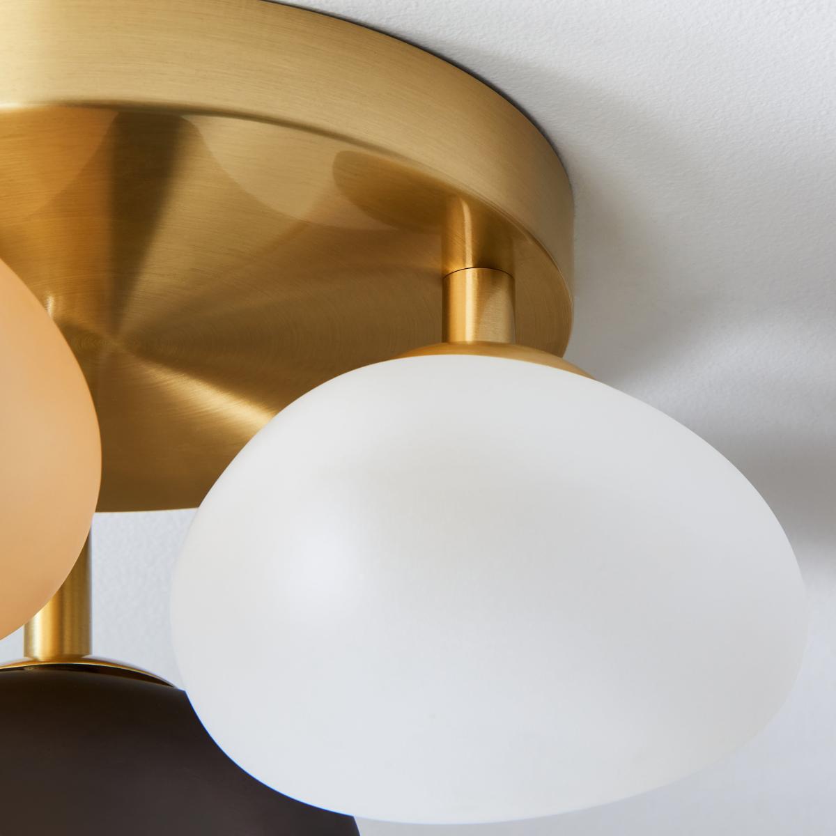 Pebble 3 Light Flush Ceiling Light – image 3