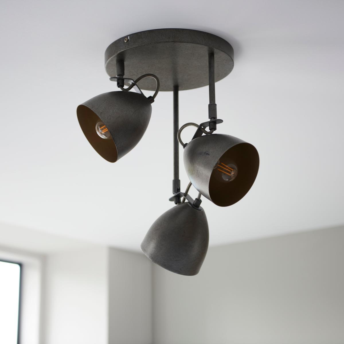 Rolton 3 Light Gunmetal Spotlight Gunmetal (Grey) – image 2