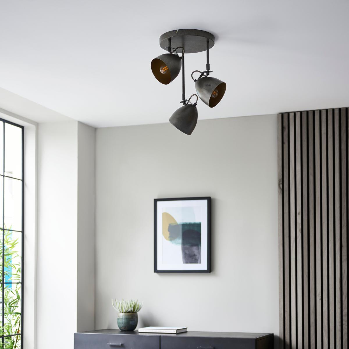 Rolton 3 Light Gunmetal Spotlight Gunmetal (Grey) – image 4