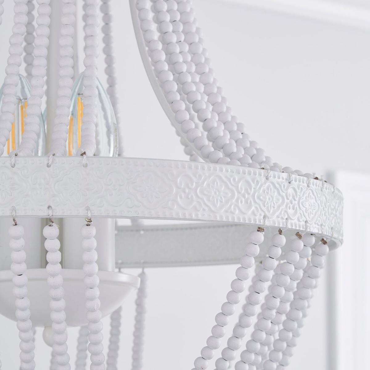 Ethel Beaded Chandelier Black – image 3