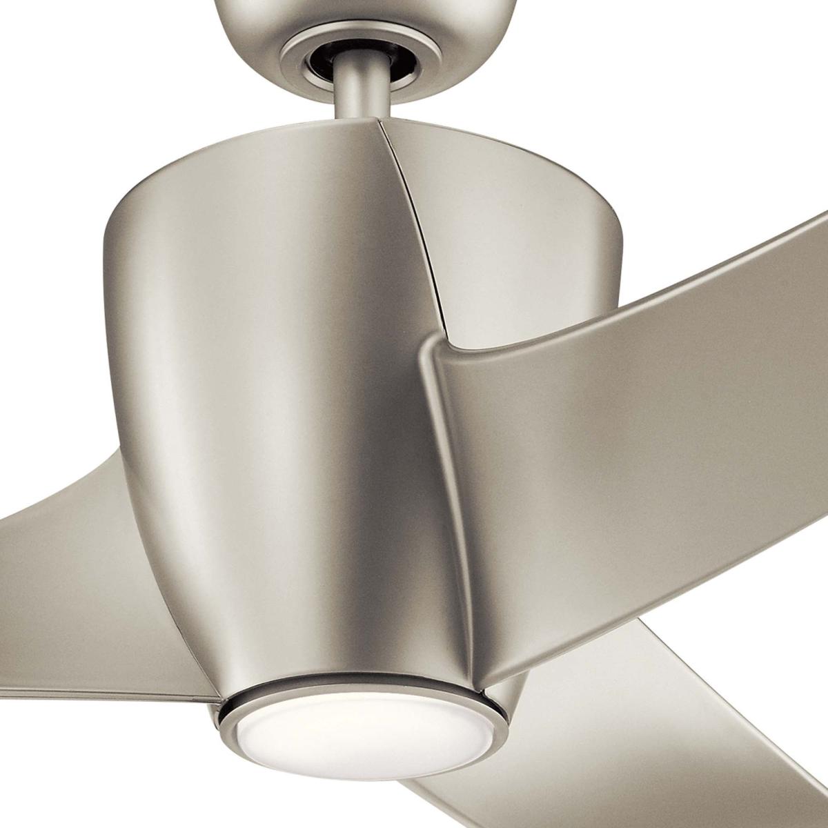Kichler Phree Ceiling Fan with Light & Remote, 142cm Silver – image 3