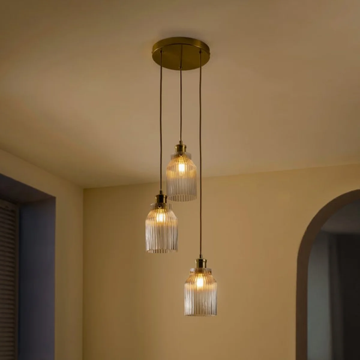 Tobias 3 Light Adjustable Cluster Ceiling Light – image 2