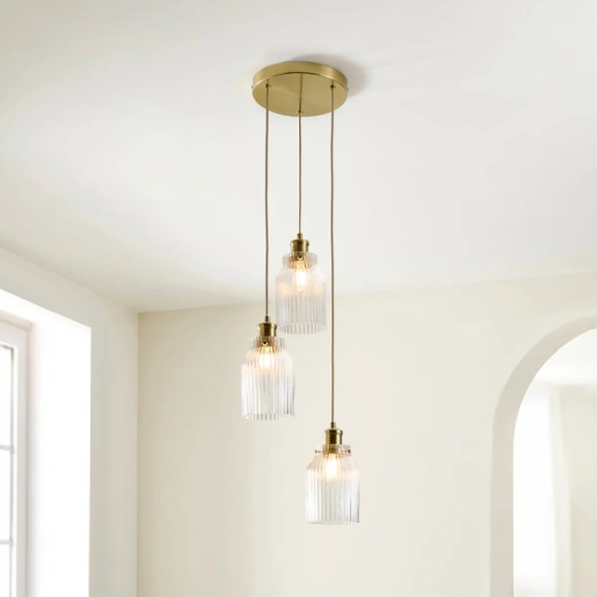 Tobias 3 Light Adjustable Cluster Ceiling Light – image 1