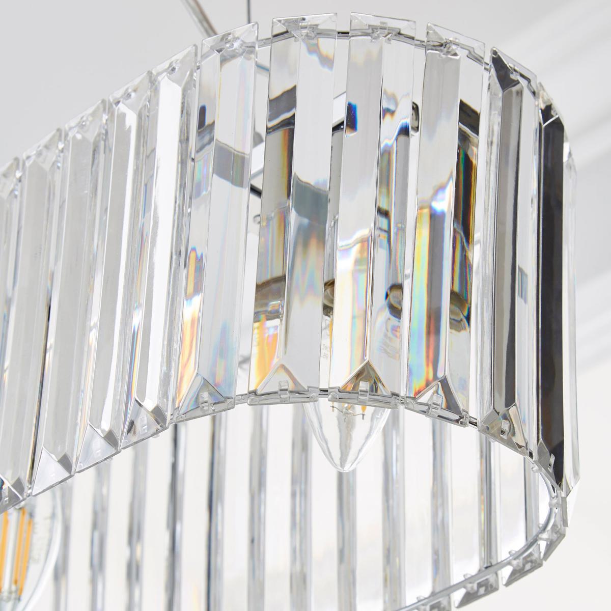 Prism 3 Light Diner Fitting Clear – image 3