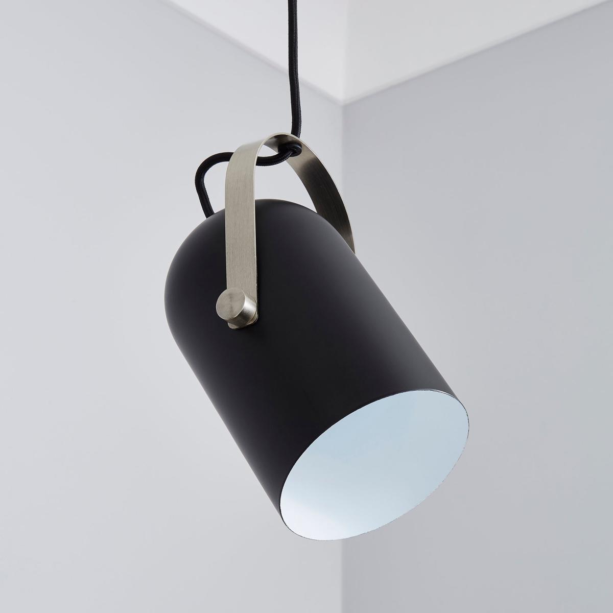 Cameron Camera Head Pendant Ceiling Fitting White – image 2