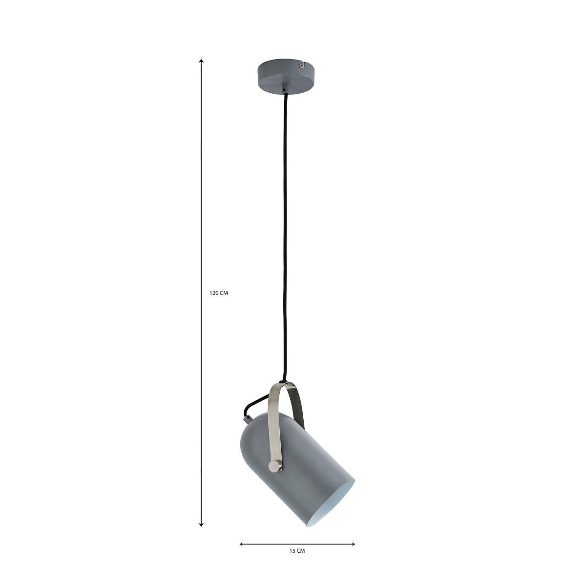 Cameron Camera Head Pendant Ceiling Fitting White – image 6