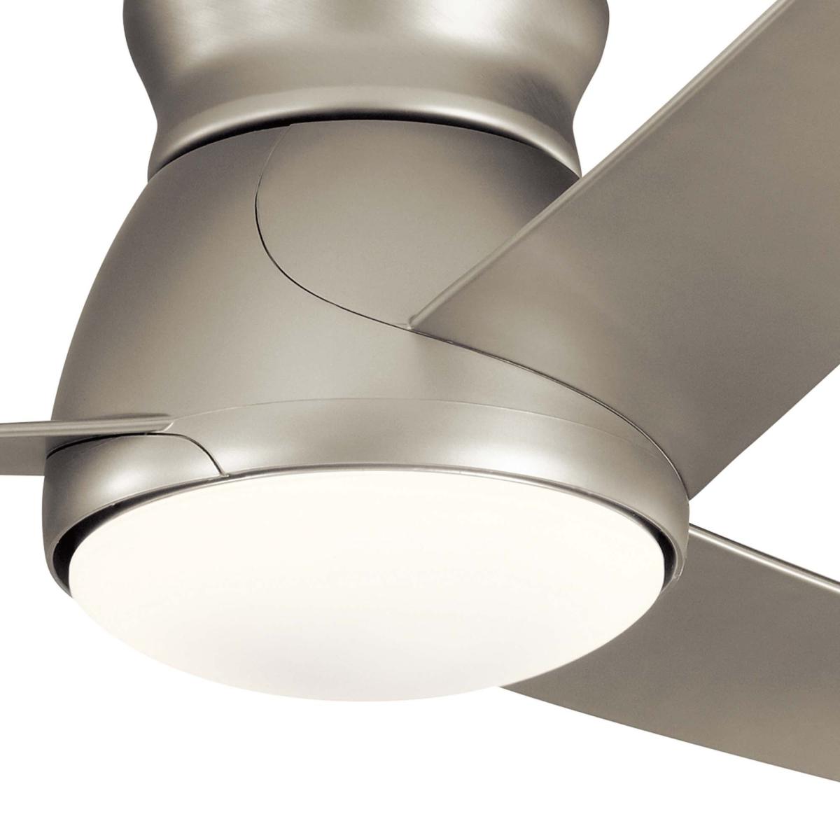 Kichler Eris Ceiling Fan with Light & Remote, 152cm Silver – image 2