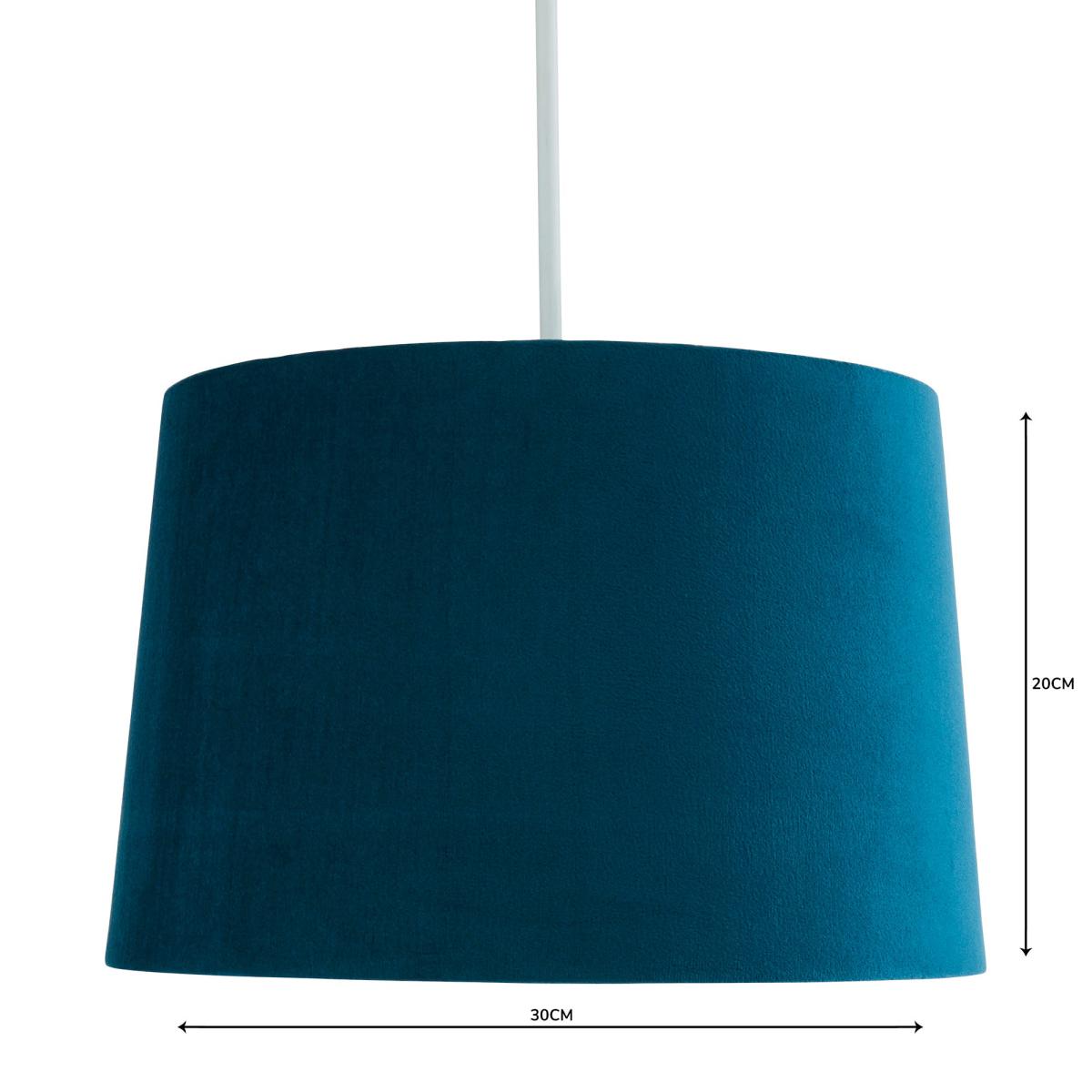 Isla 30cm Tapered Teal Shade Teal (Blue) – image 4