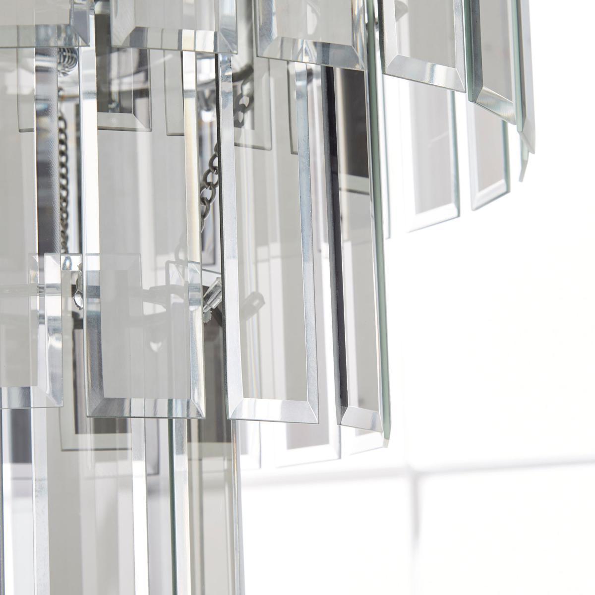 Tyra 3 Tier Ceiling Fitting Silver – image 3