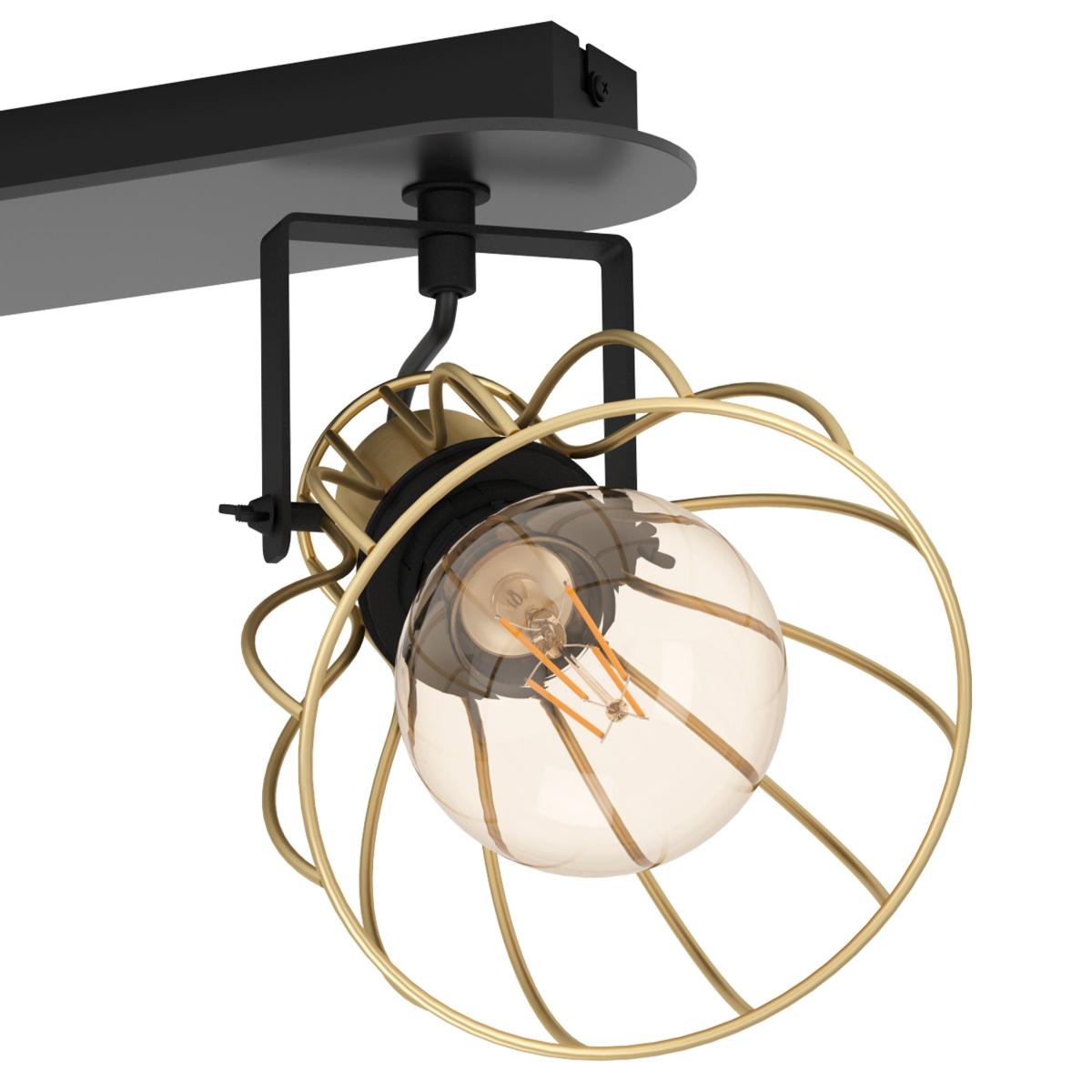 EGLO Sambatello Industrial 2 Light Adjustable Spotlight – image 2