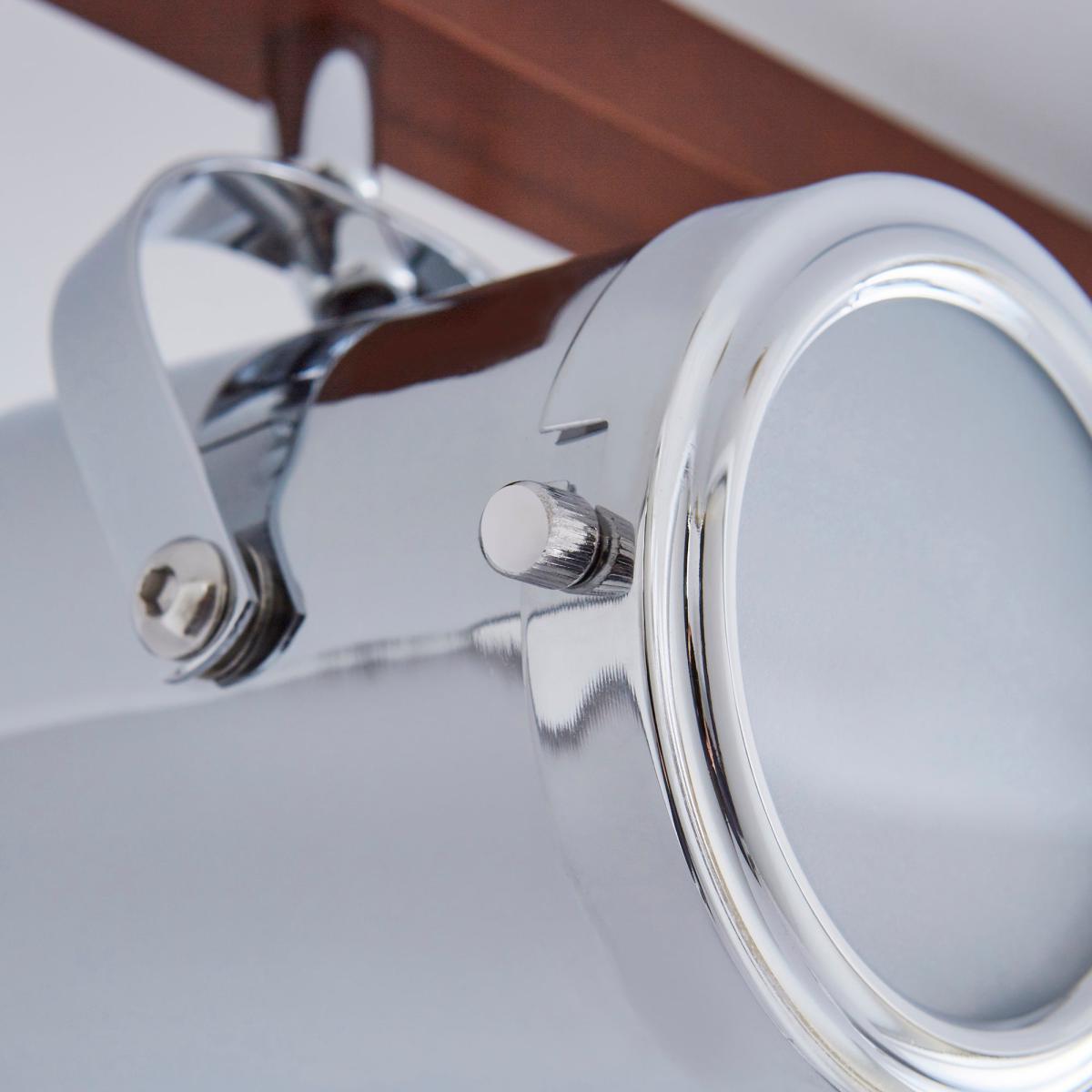 Carlton 3 Light Chrome Spotlight Bar Silver – image 3