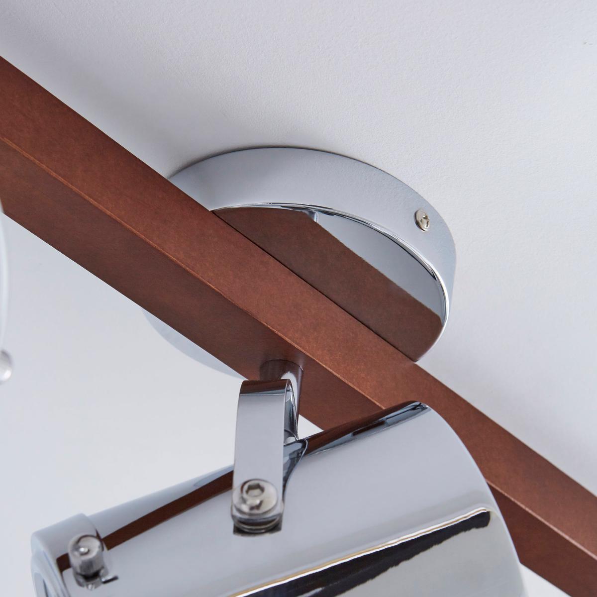 Carlton 3 Light Chrome Spotlight Bar Silver – image 4
