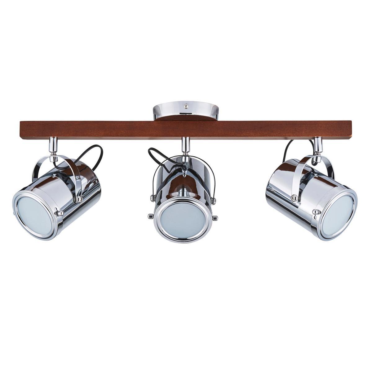 Carlton 3 Light Chrome Spotlight Bar Silver – image 5