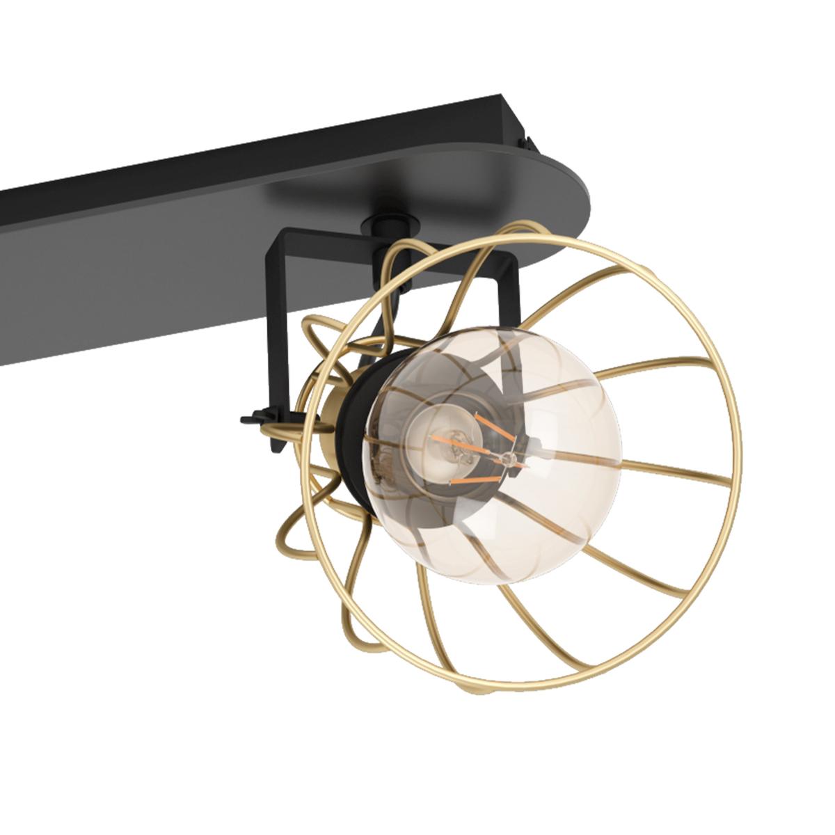 EGLO Sambatello Industrial 3 Light Spotlight – image 2