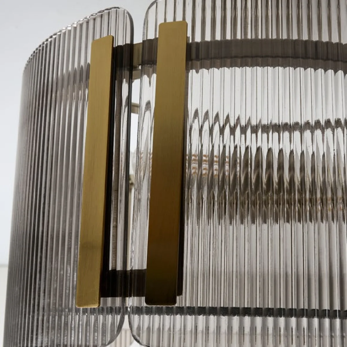 Veneto Ribbed 3 Light Semi Flush Ceiling Light – image 3