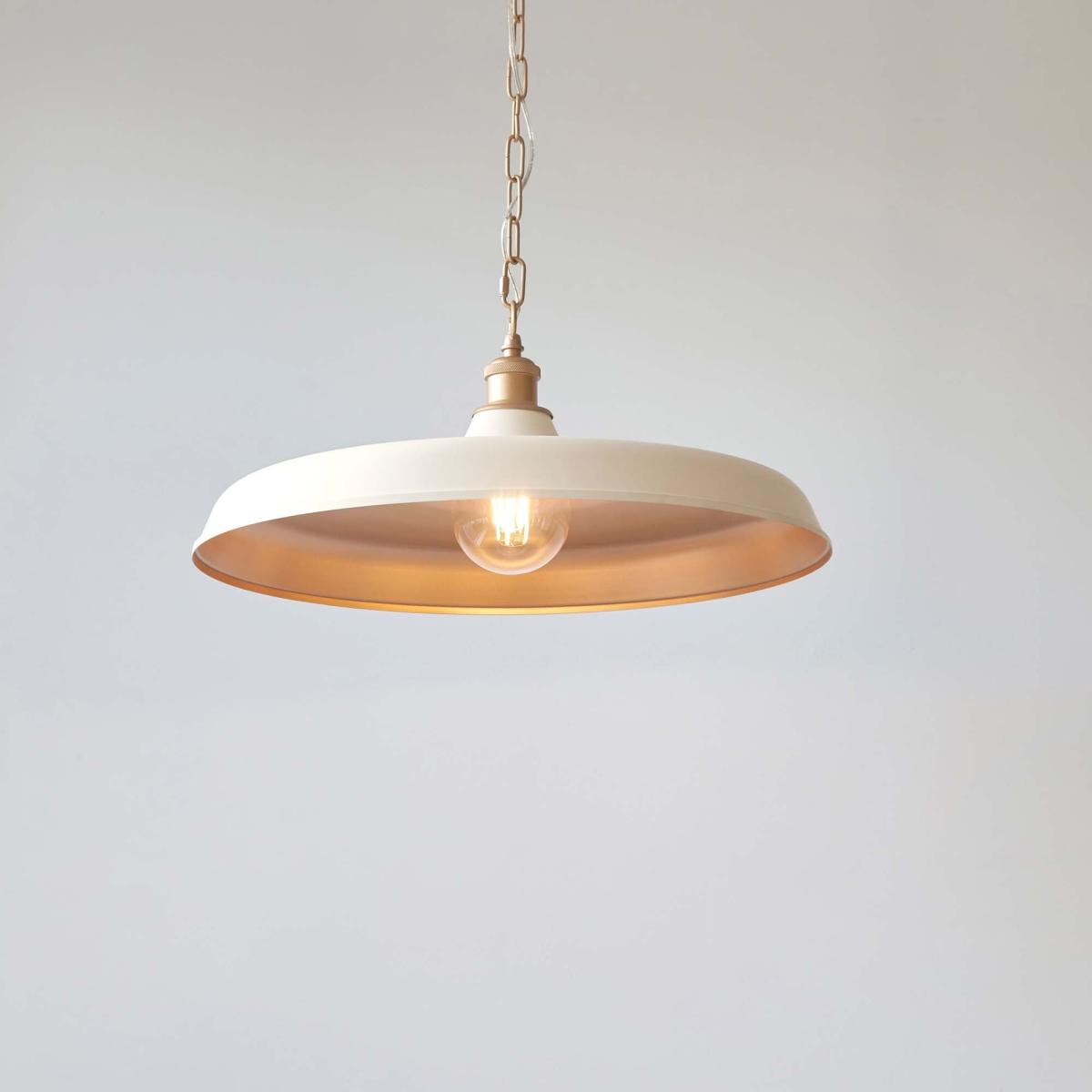 Return - Vogue Ashton Pendant Light, White – image 2
