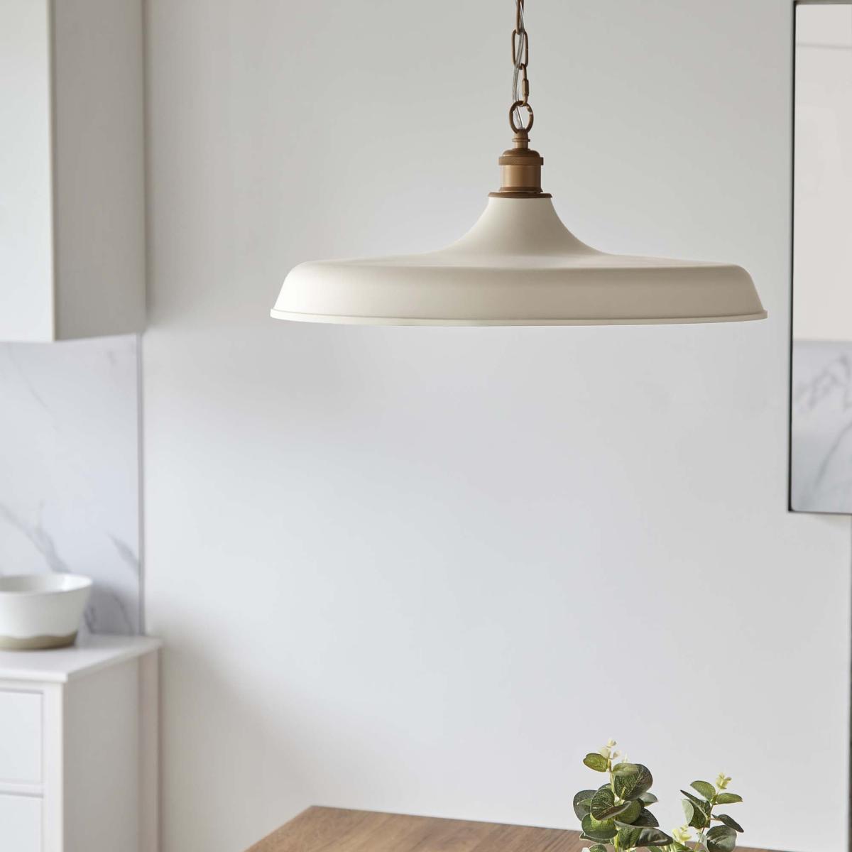 Return - Vogue Ashton Pendant Light, White – image 3