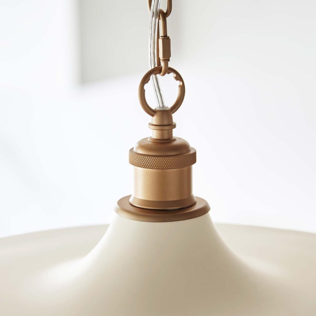 Return - Vogue Ashton Pendant Light, White – image 5