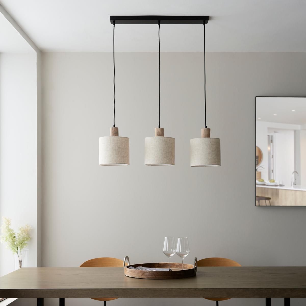 Return - Vogue Ferris 3 Light Diner Ceiling Light – image 2