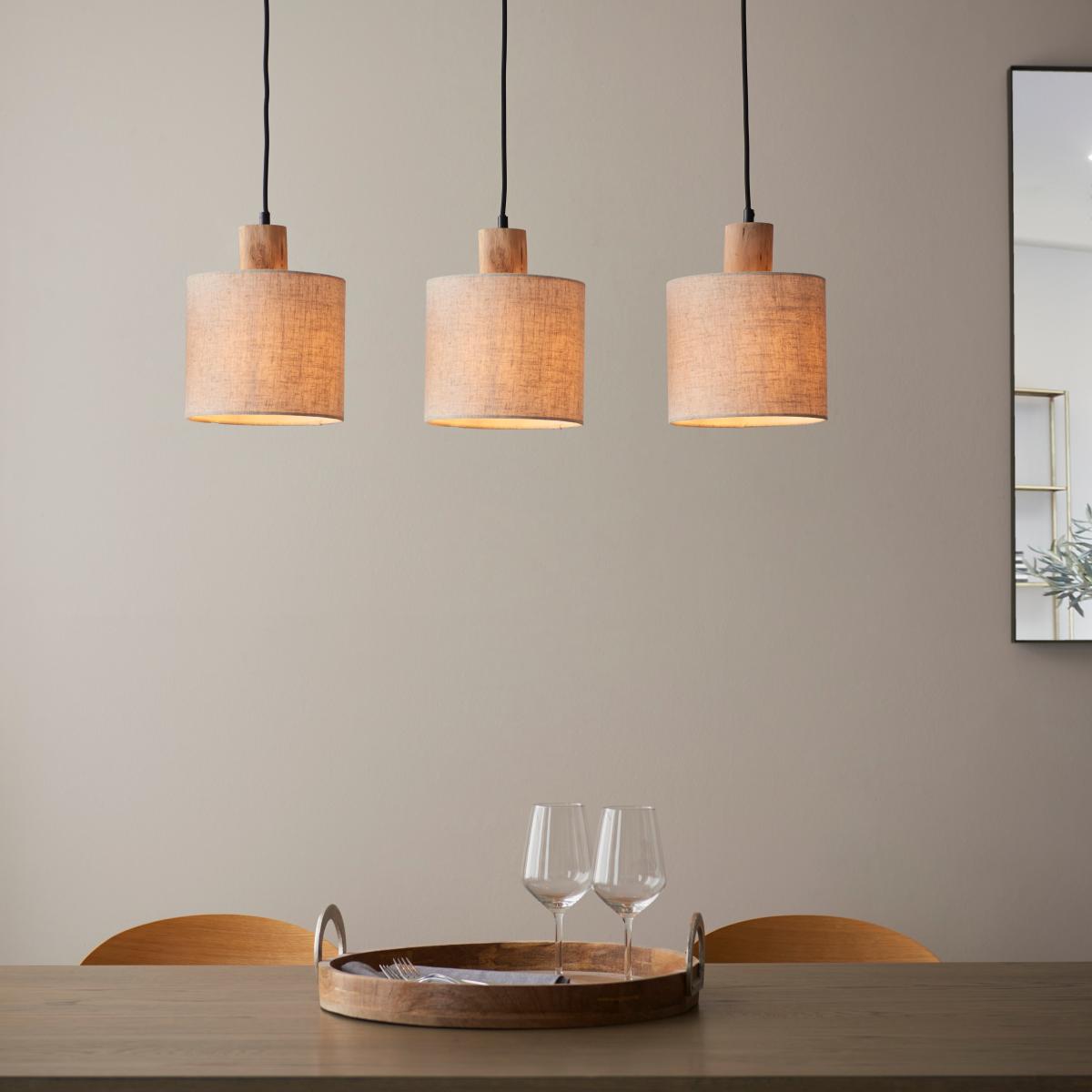 Return - Vogue Ferris 3 Light Diner Ceiling Light – image 3