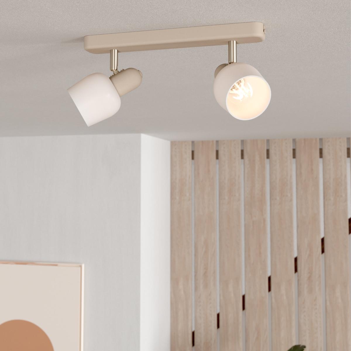 EGLO Corato Modern 2 Light Adjustable Spotlight – image 1