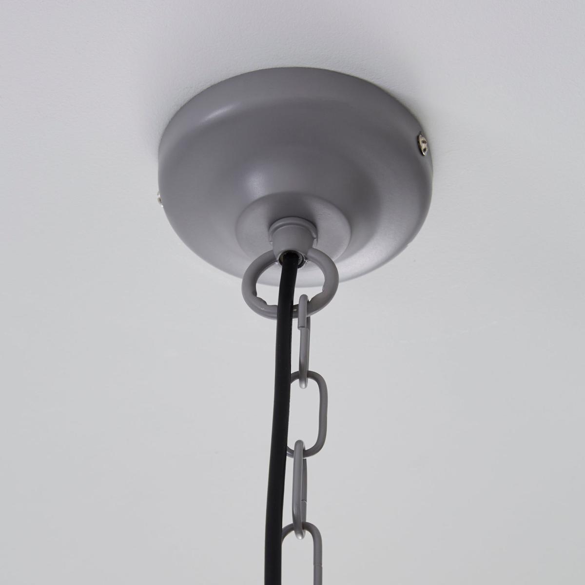 Tofty 3 Light Grey Ceiling Fitting Grey – image 4
