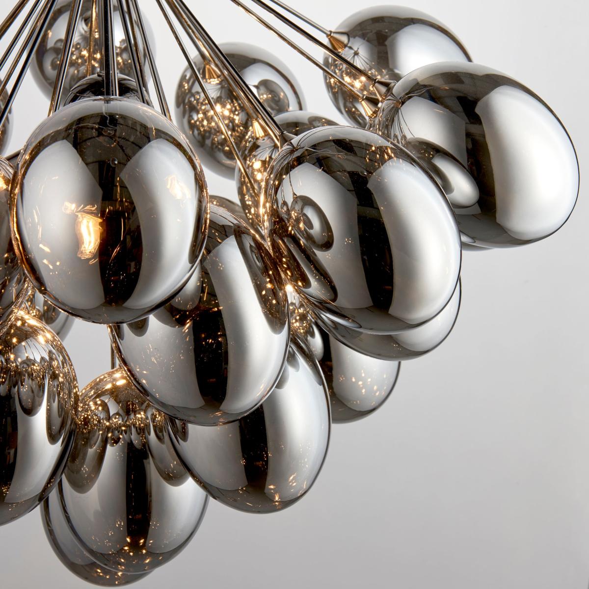 Vogue Moline 6 Light Pendant Light Black – image 5