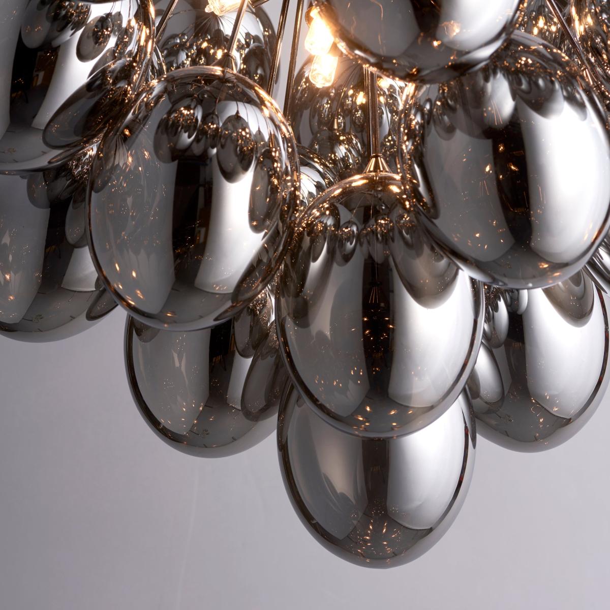 Vogue Moline 6 Light Pendant Light Black – image 6