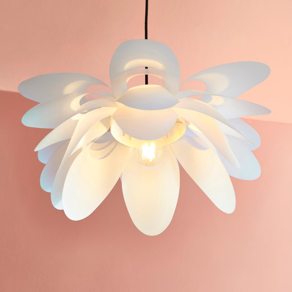 Elements Fresco Adjustable Pendant Light White – image 1