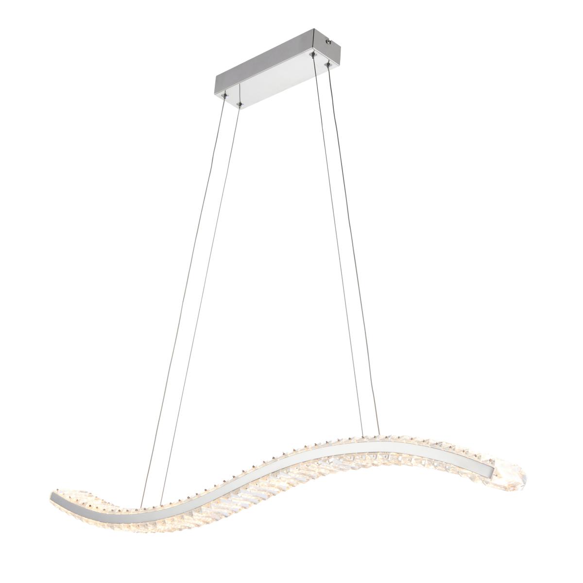 Vogue Katana 1 Light Diner Ceiling Fitting Chrome – image 9