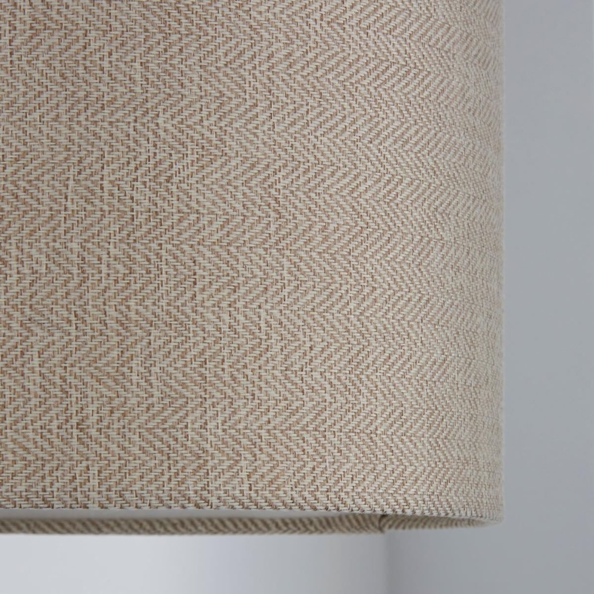 Lennox Herringbone Lamp Shade 28cm Grey Grey – image 3