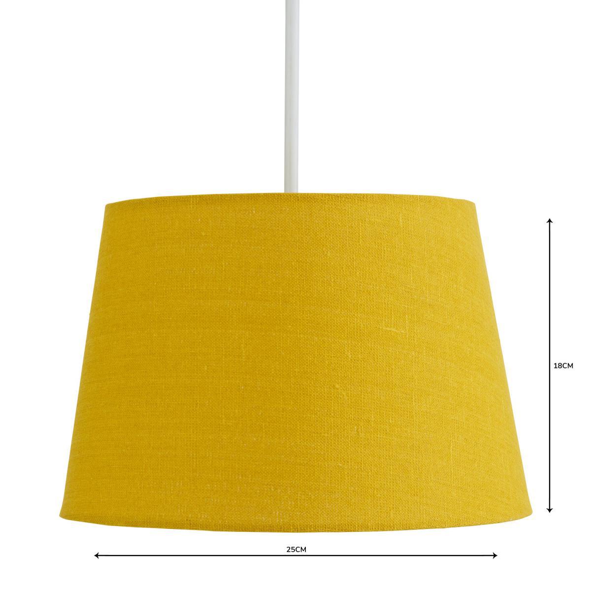 Sara 25cm Tapered Ochre Shade Ochre – image 4