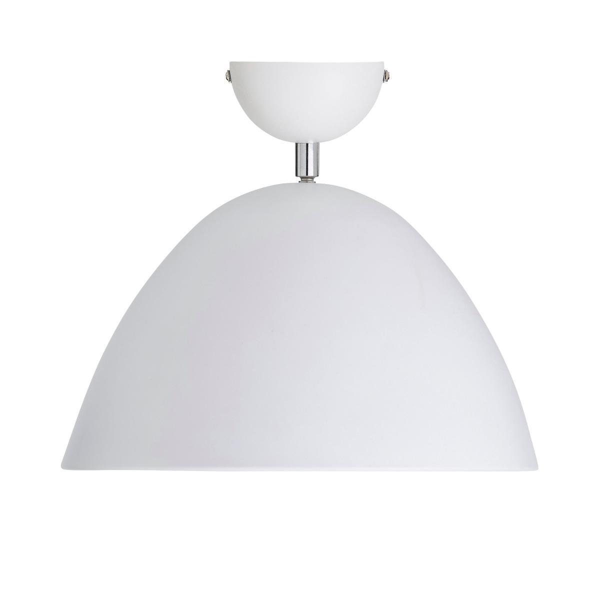 Donia 1 Light Flush Ceiling Fitting White – image 6