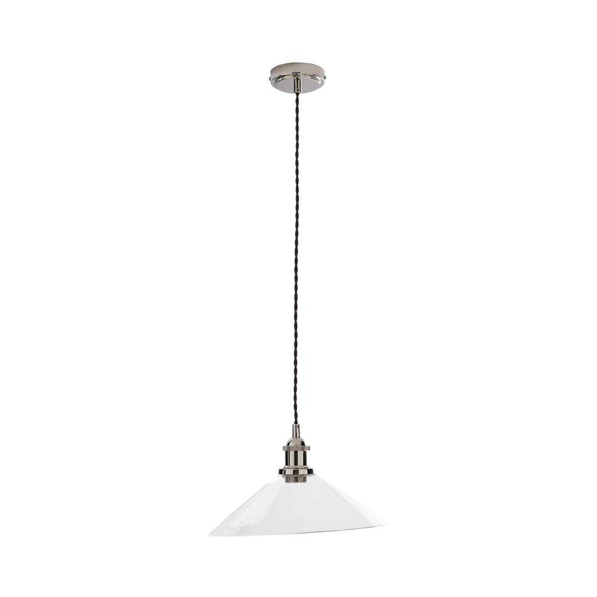 Dorma Purity Nickson 1 Light Pendant Ceiling Fitting Brown – image 5