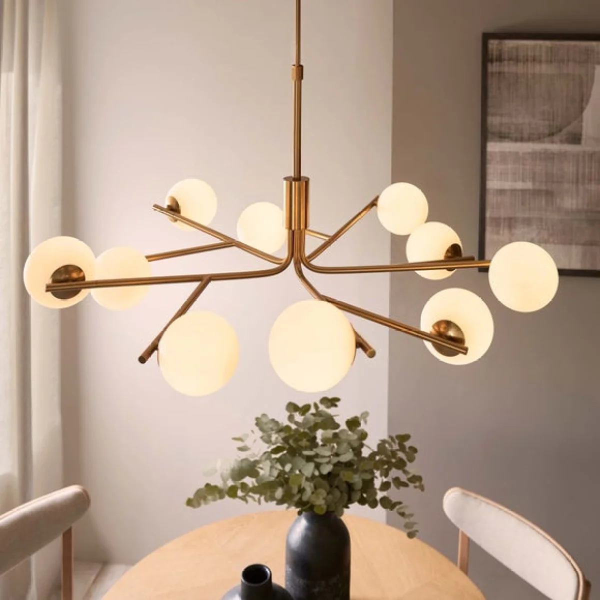 Vogue Arlo 10 Light Adjustable Pendant Light – image 2
