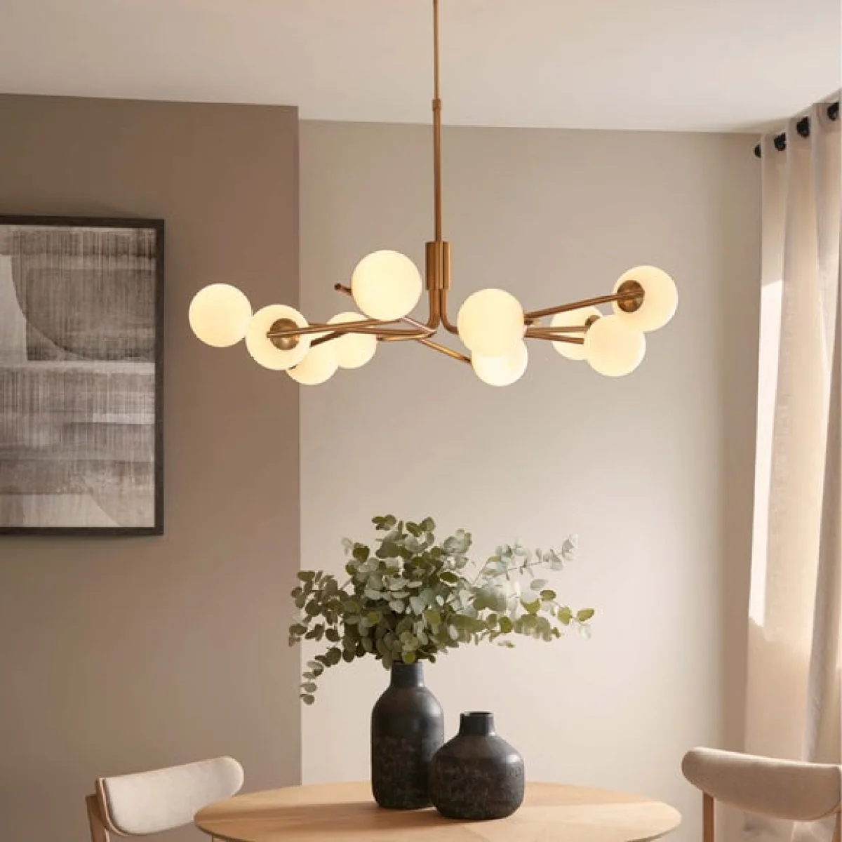 Vogue Arlo 10 Light Adjustable Pendant Light – image 1