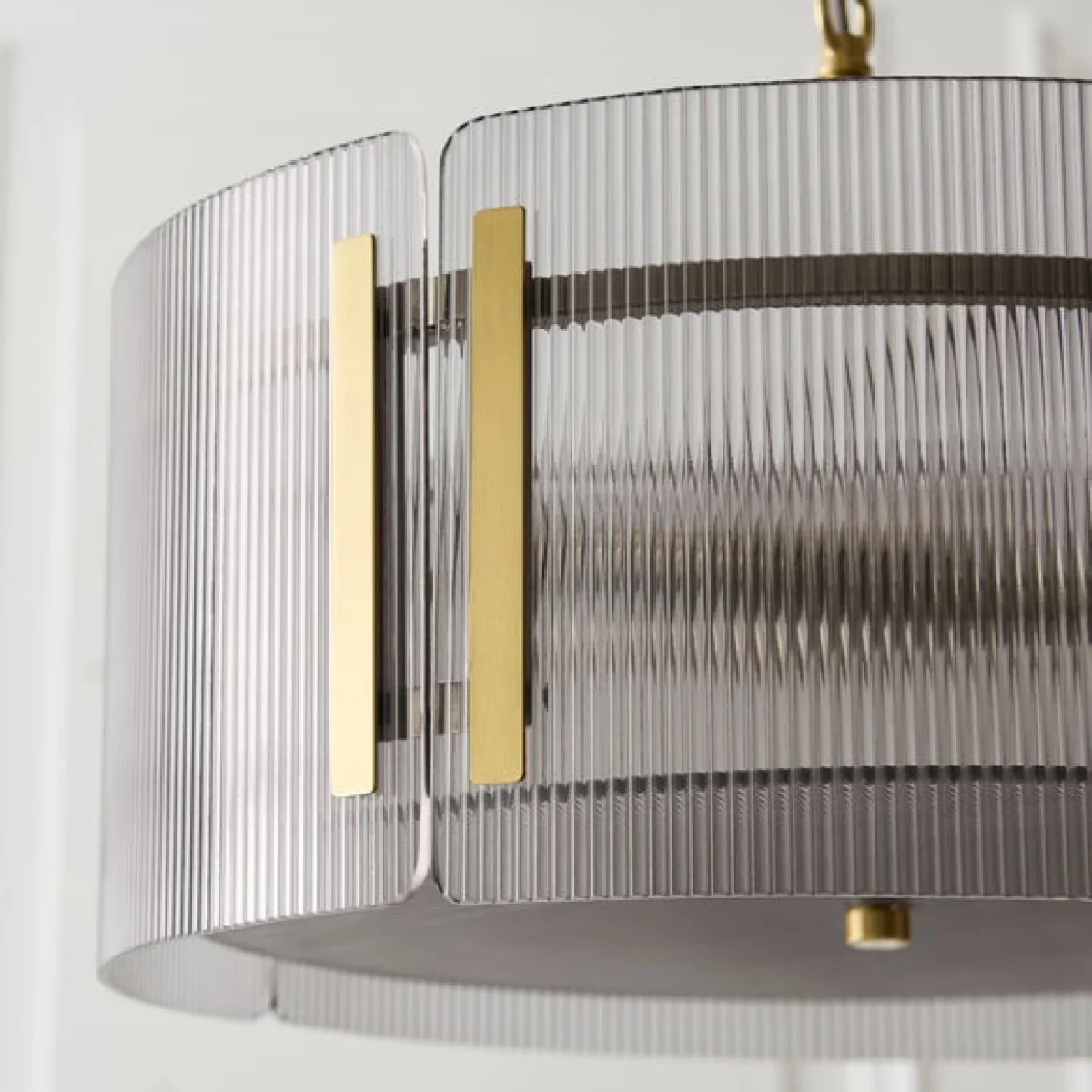 Veneto Ribbed 5 Light Adjustable Pendant Light – image 3
