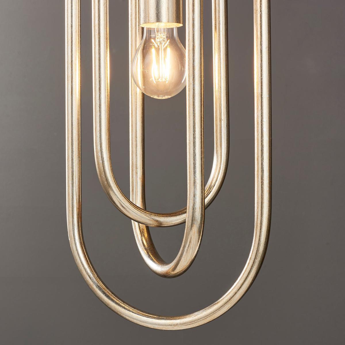 Vogue Pawley Pendant Fitting Silver – image 4