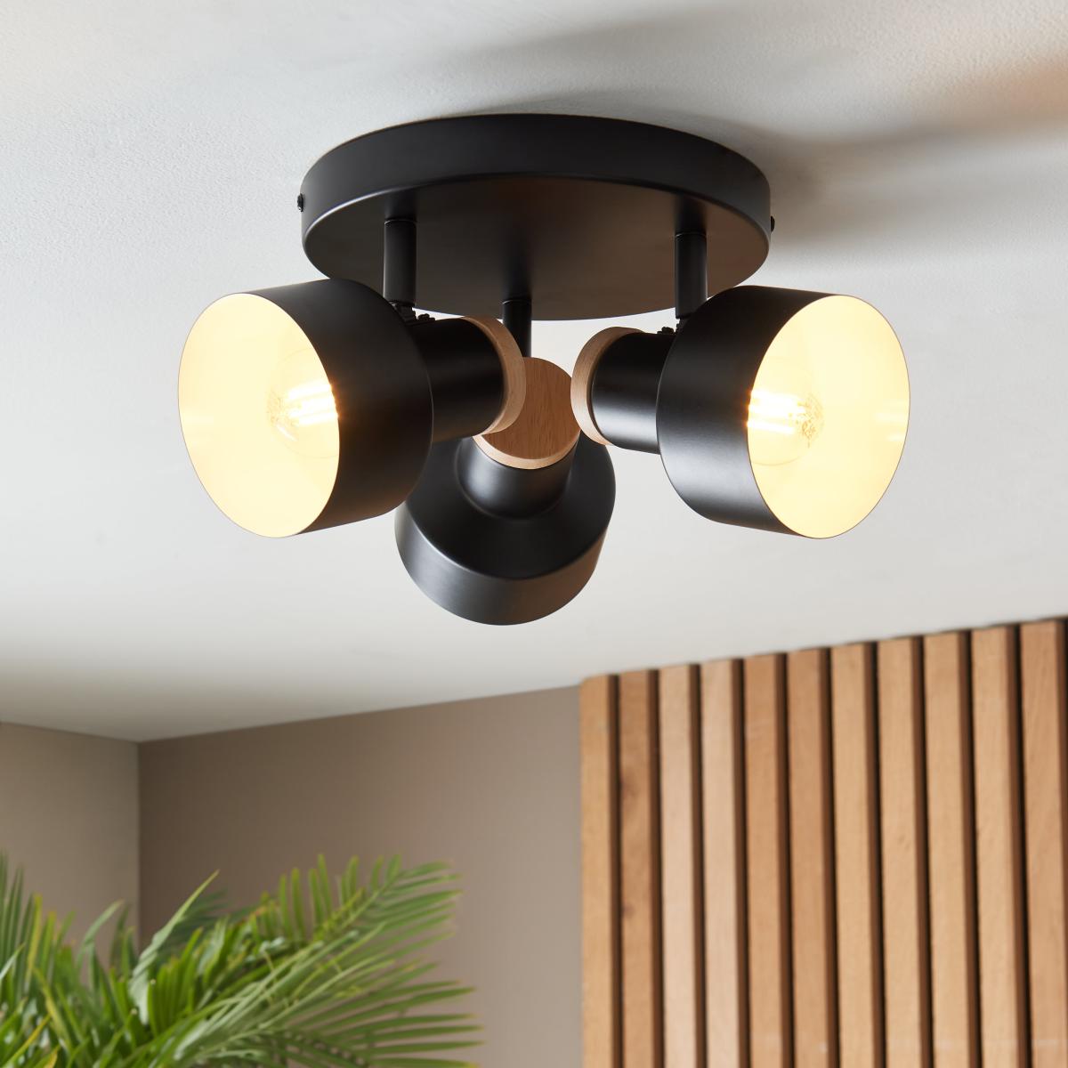 Duckworth Industrial 3 Light Adjustable Spotlight – image 1