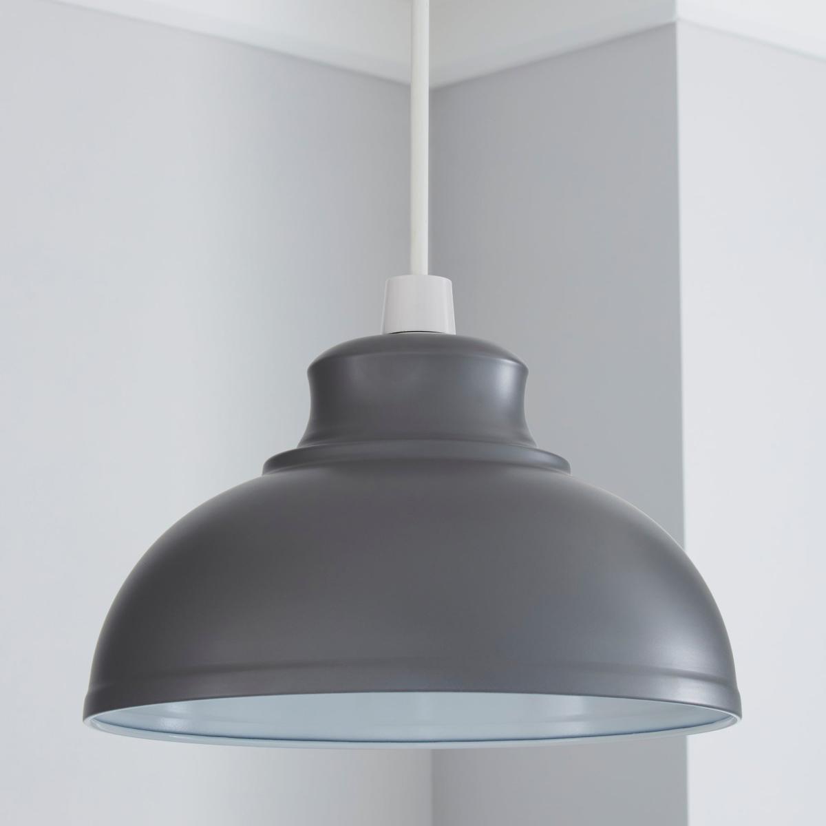Galley Grey Easy Fit Pendant Grey – image 2